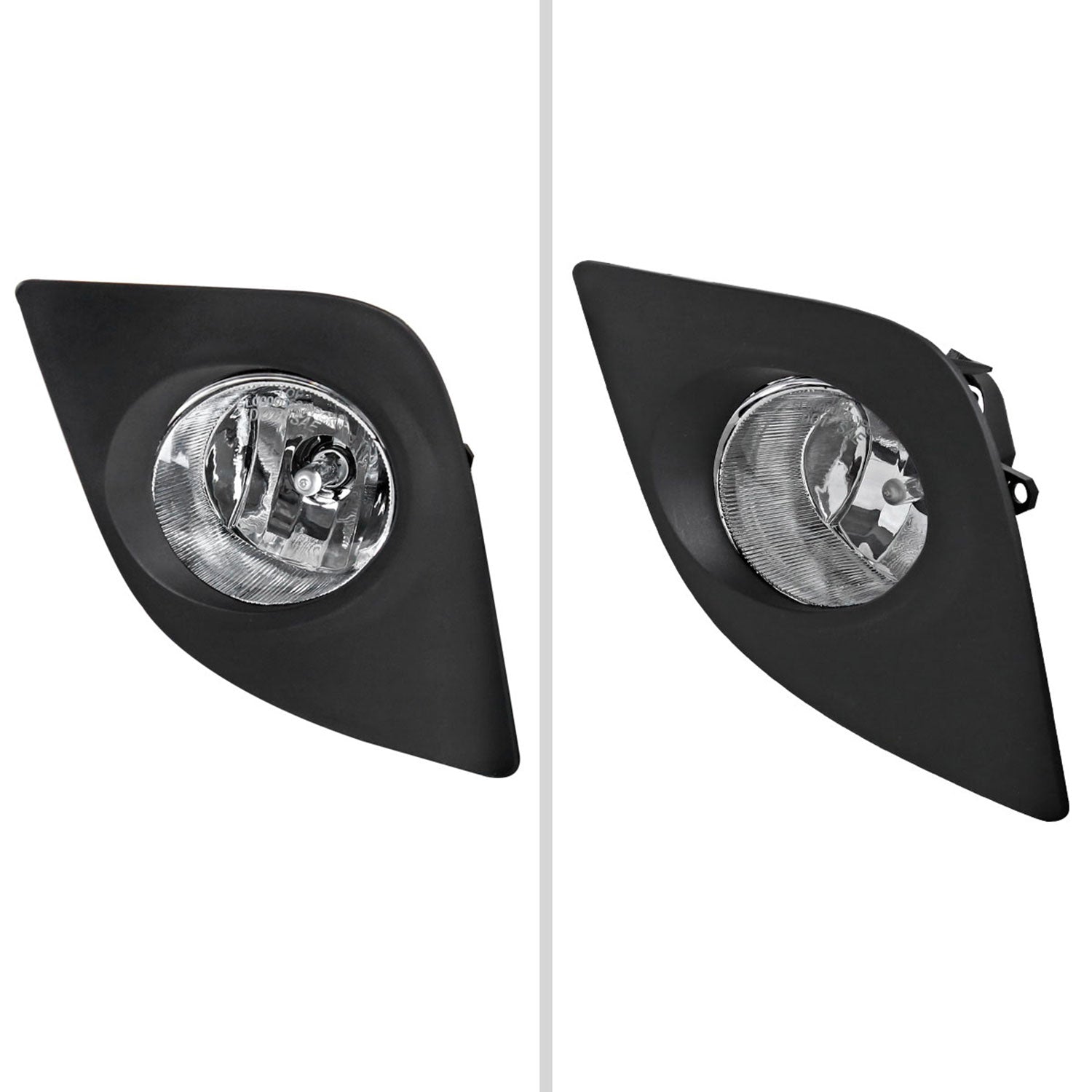 2014-2016 Toyota Corolla H16 Fog Lights Kit Chrome Housing/Clear Lens
