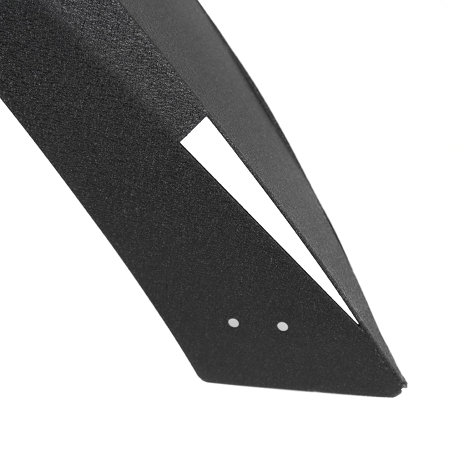 2007-2017 Jeep Wrangler JK Black Textured Steel Flat Fender Flares