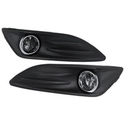 2014-2017 Ford Fiesta H11 Fog Lights Kit Chrome Housing/Clear Lens