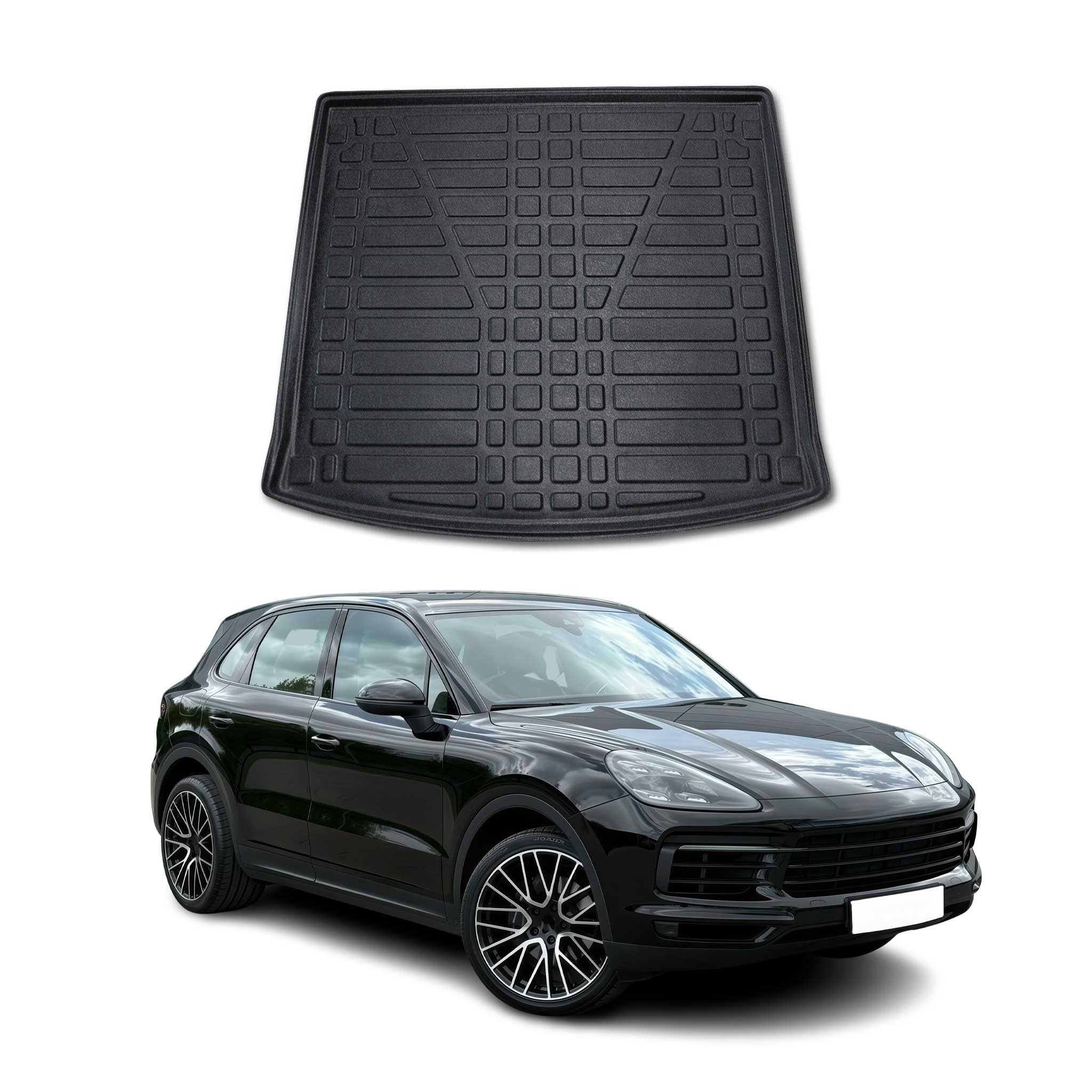 2019-2026 Porsche Cayenne Cargo Liner Trunk Mat All Weather Black