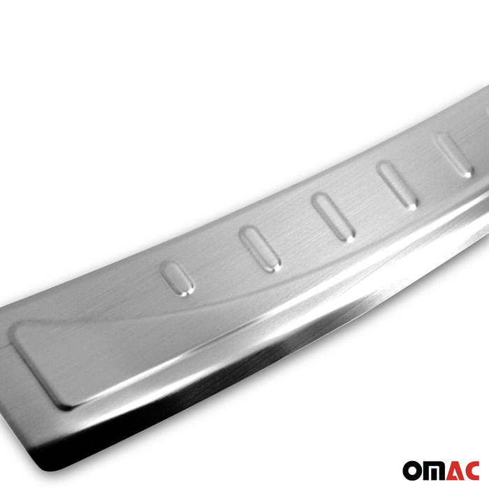 Rear Bumper Sill Cover Protector Guard for Seat Ateca 2016-2020 Brushed Steel