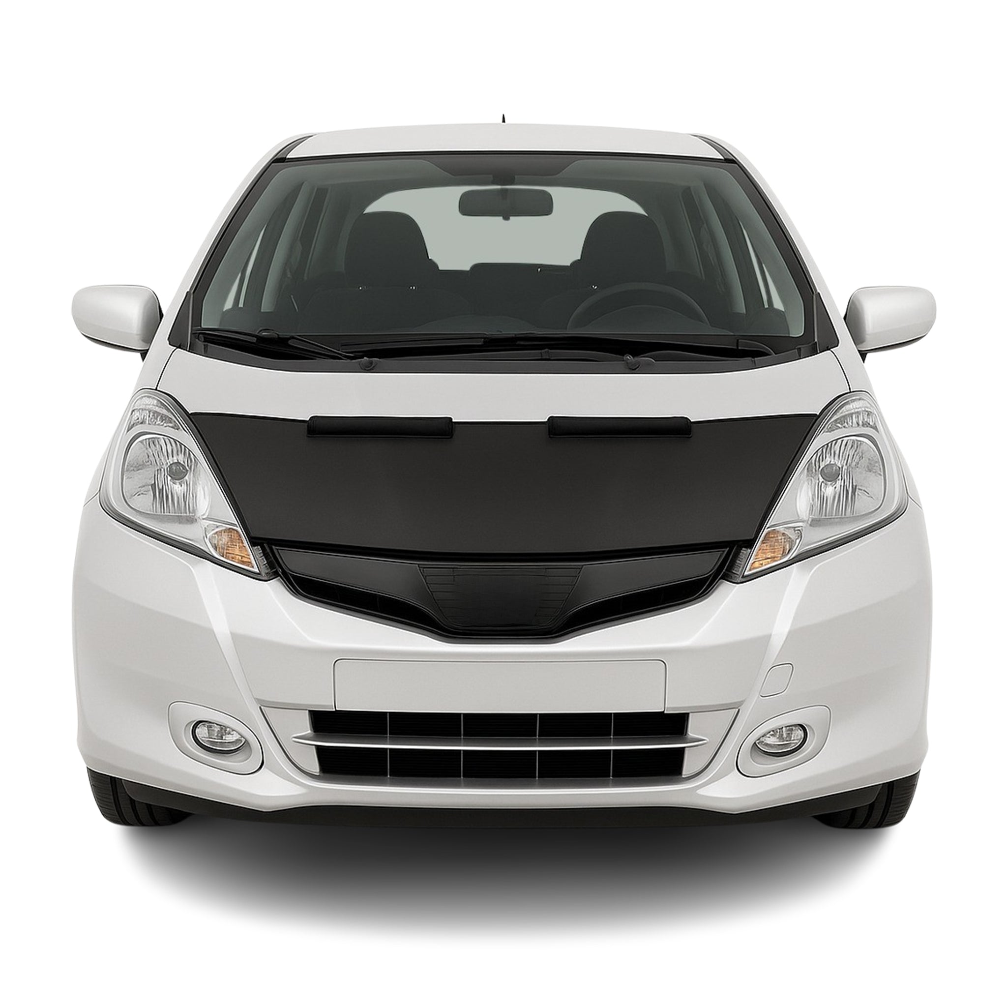 2009-2013 Honda Fit Car Bonnet Mask Hood Bra Black 1 Pc