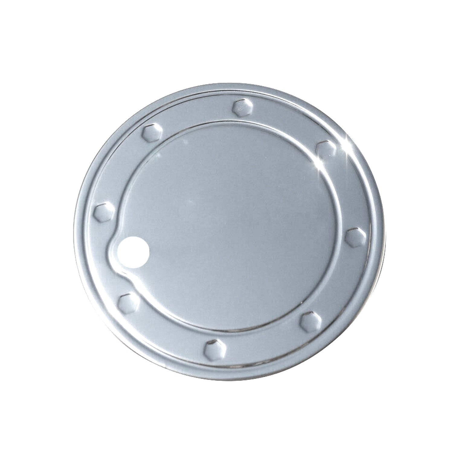 2000-2004 Ford Focus Fuel Caps Cover Gas Cap Cover Stainless Steel Silver 1Pc