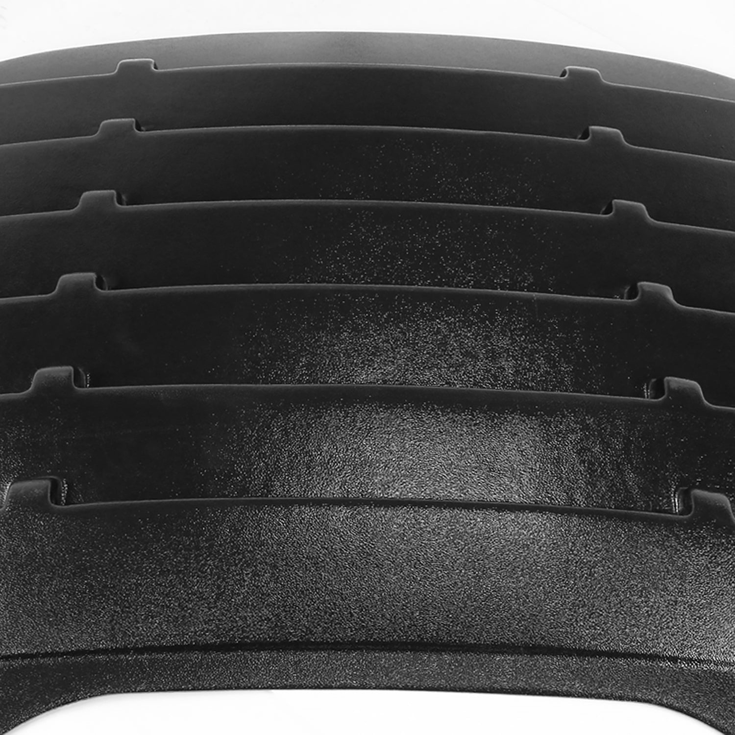 2015-2024 Ford Mustang Glossy Black Textured ABS Vintange Rear Window Louver