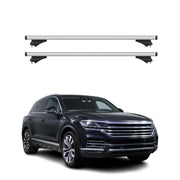 2018-2024 VW Touareg Roof Rack Cross Bars Silver