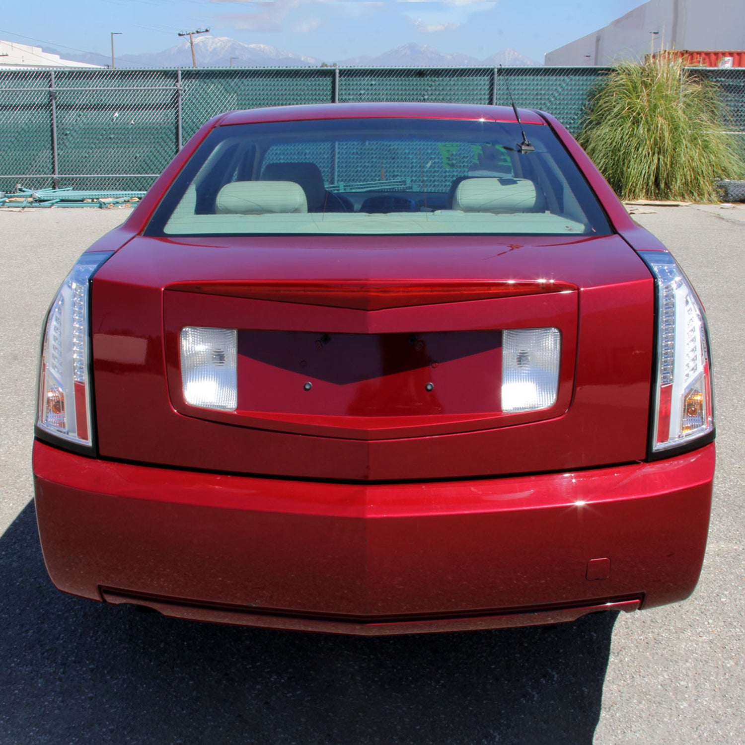 2003-2007 Cadillac CTS LED Tail Lights Chrome Housing/Clear Lens