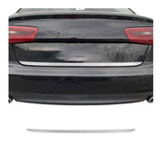 2012-2015 Audi A6 C7 Pre-FL Sedan Rear Trunk Molding Trim Stainless Steel