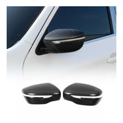 2017-2021 Nissan Qashqai Side Mirror Cover Caps Carbon Fiber Black 2Pcs