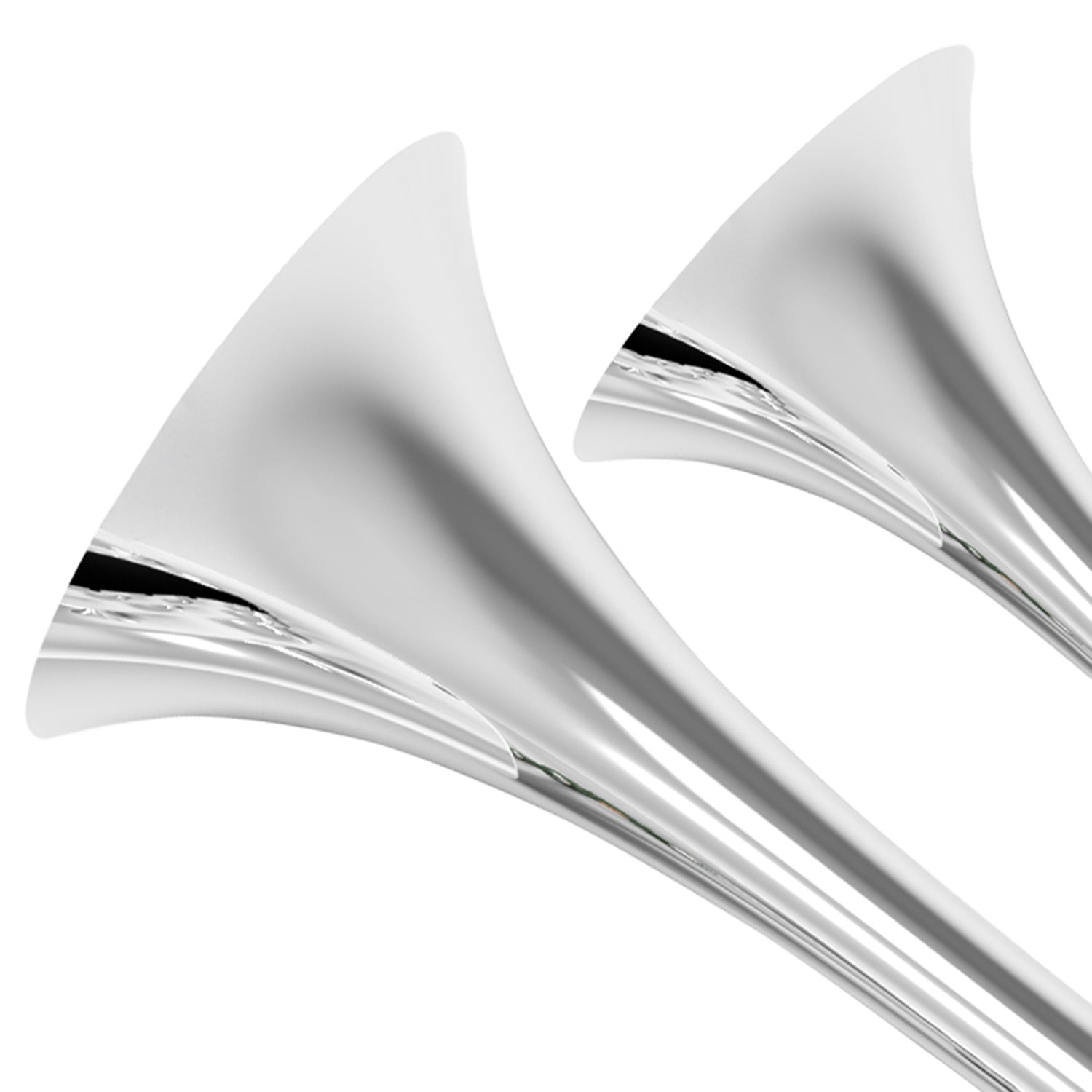 "La Cucaracha" Chrome Music Horn 125DB 12v 5 Trumpet with Compressor