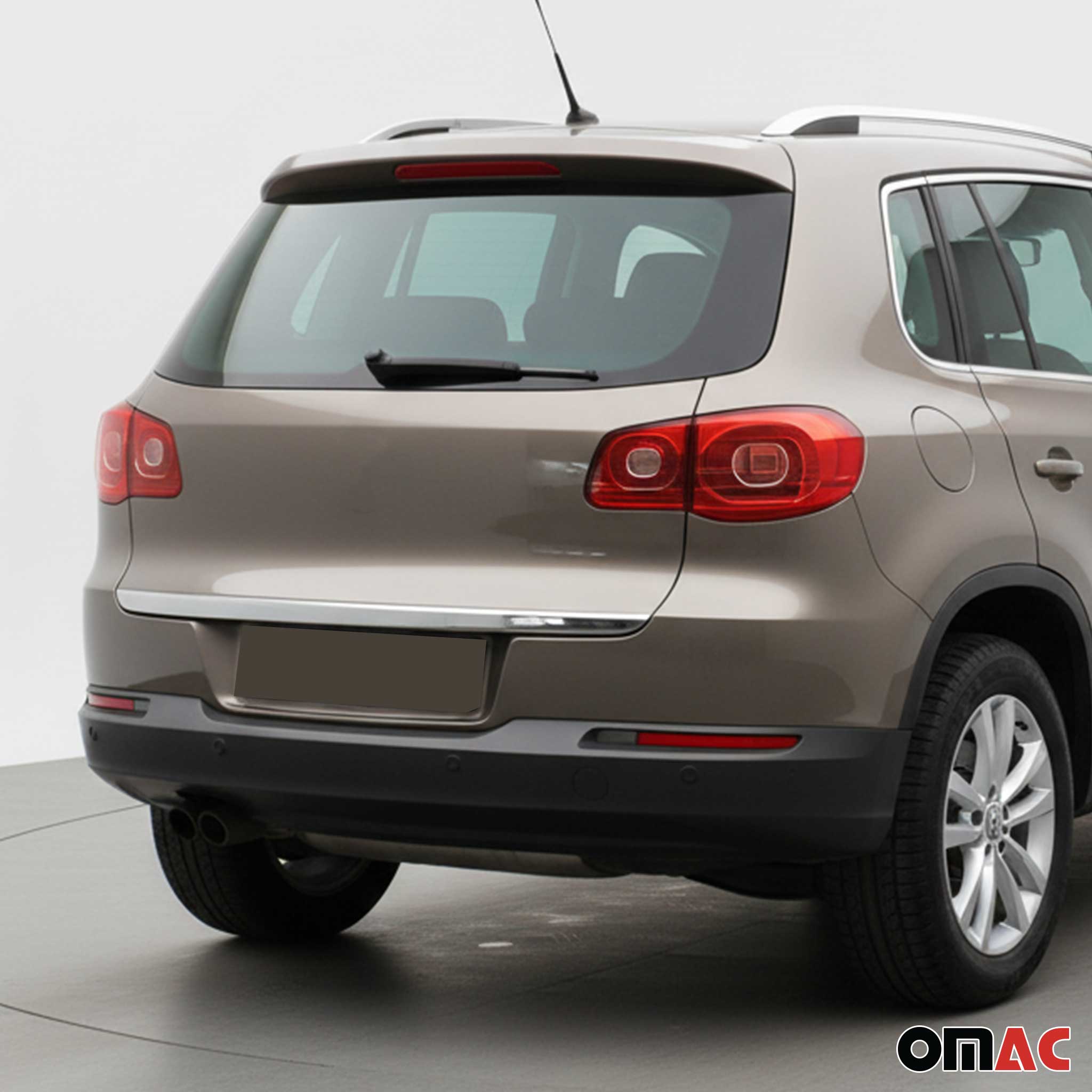 2009-2017 VW Tiguan Rear Trunk Molding Trim Stainless Steel Silver 1Pc