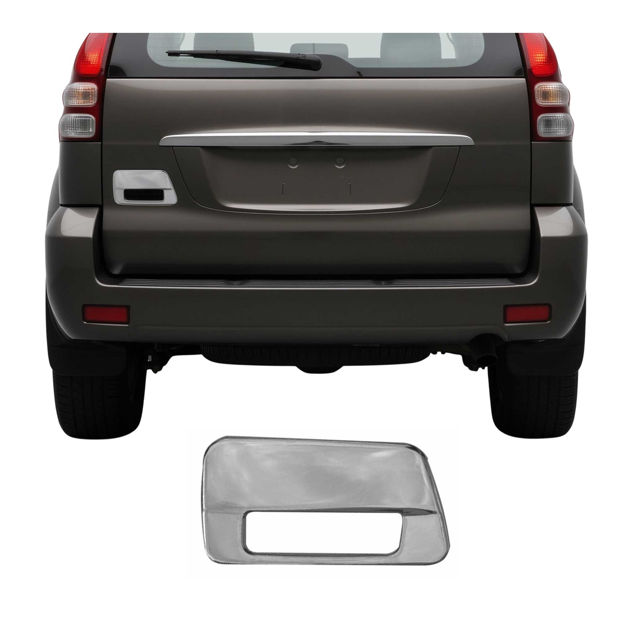 2003-2009 Toyota Land Cruiser Prado Car Door Handle Cover Protector Stainless Steel