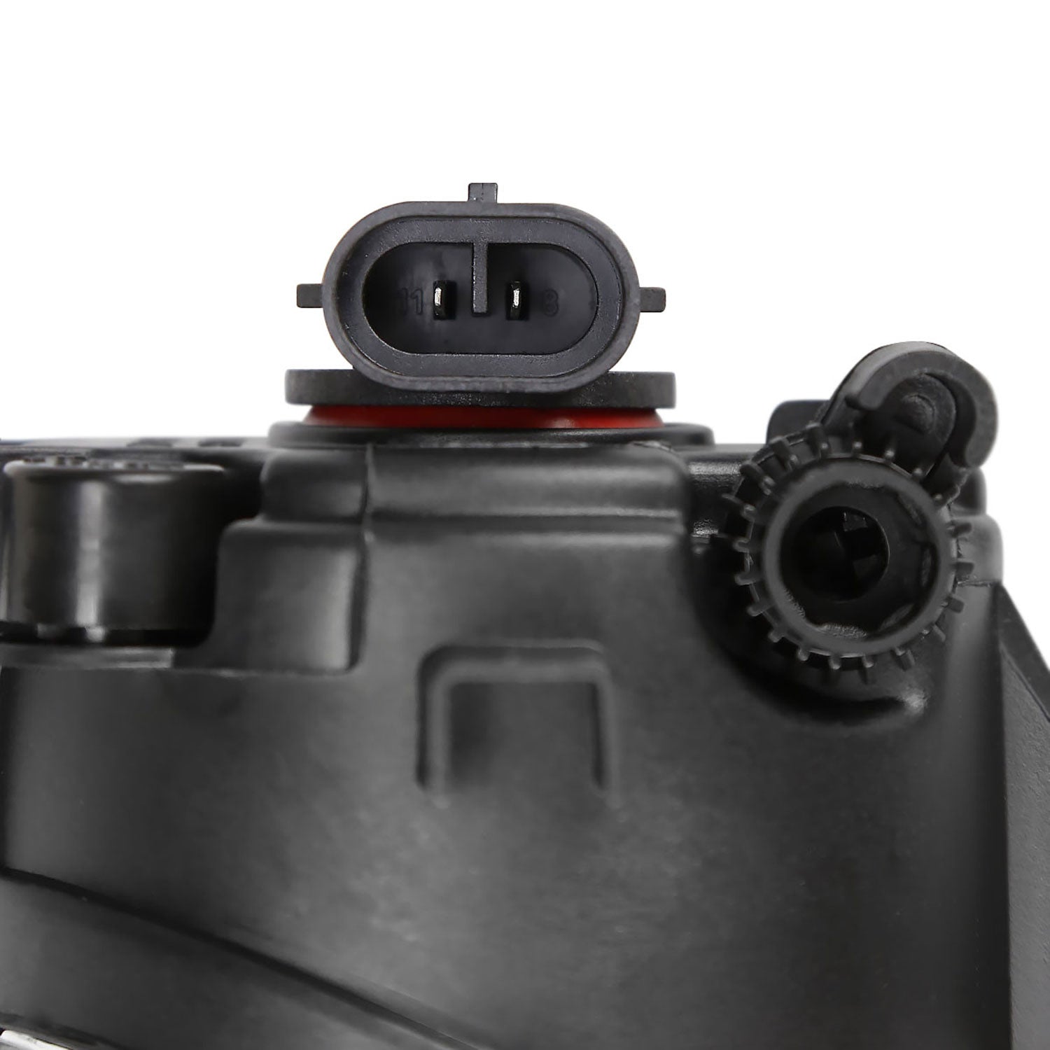 2013-2015 Nissan Sentra H11 Fog Lights Kit Switch & Wiring Harness Chrome