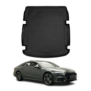 2019-2024 Audi A7 S7 RS7 Sportback (C8 TYP 4K8) Cargo Liner Trunk Mat All Weather Black