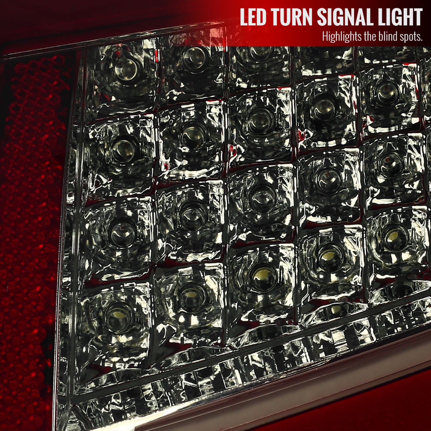 2005-2008 Porsche 911 997 Carrera/911 997 GT3 LED Tail Lights Chrome/Red Smoke