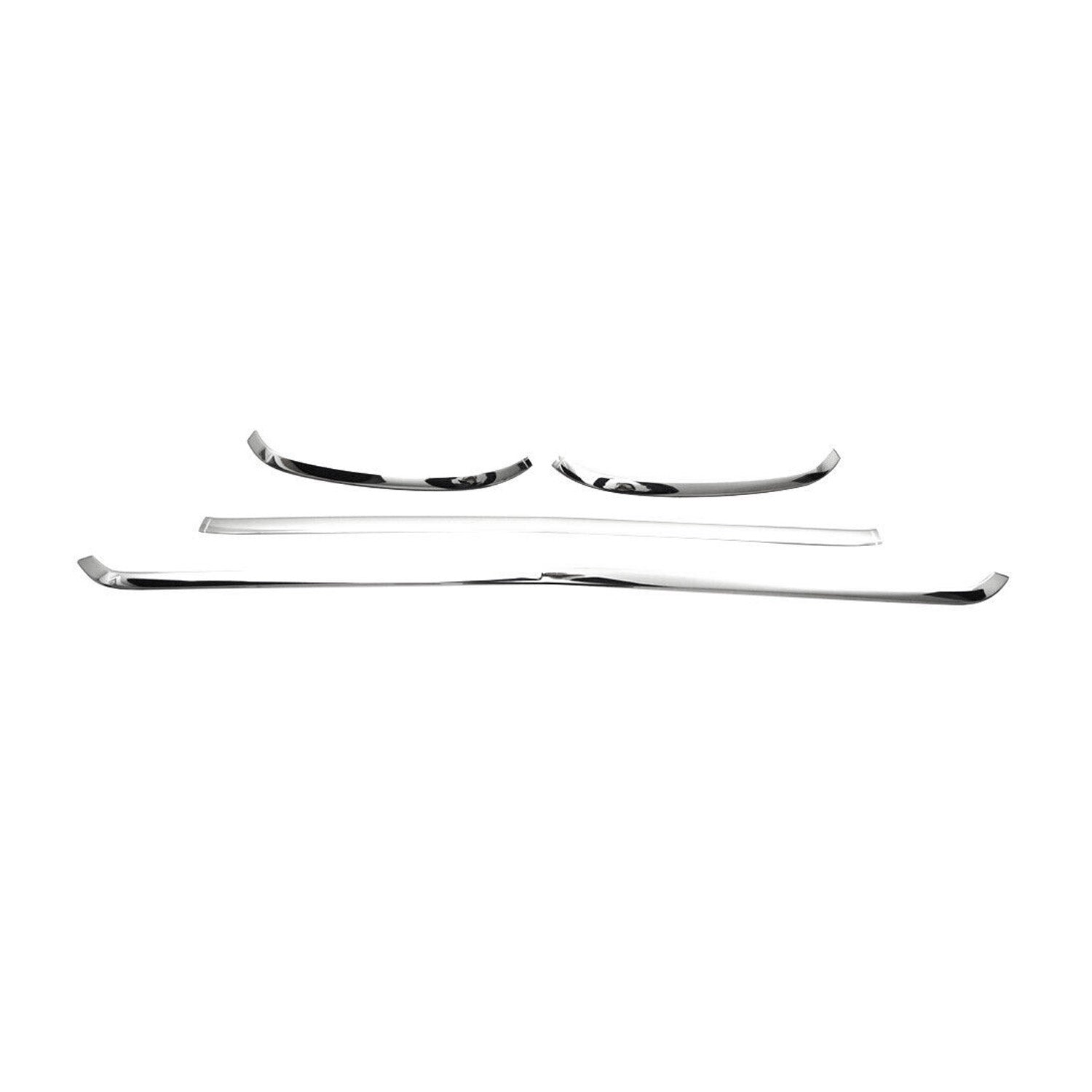 2019-2026 Mercedes Sprinter W907 910 Front Bumper Grill Trim Stainless Steel 4x