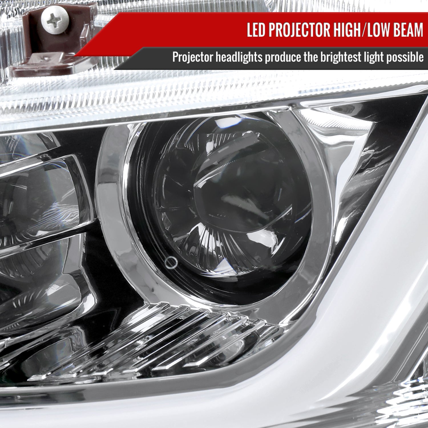 2016-2021 Honda Civic LED Headlights LED Sequential Turn Signal Chrome