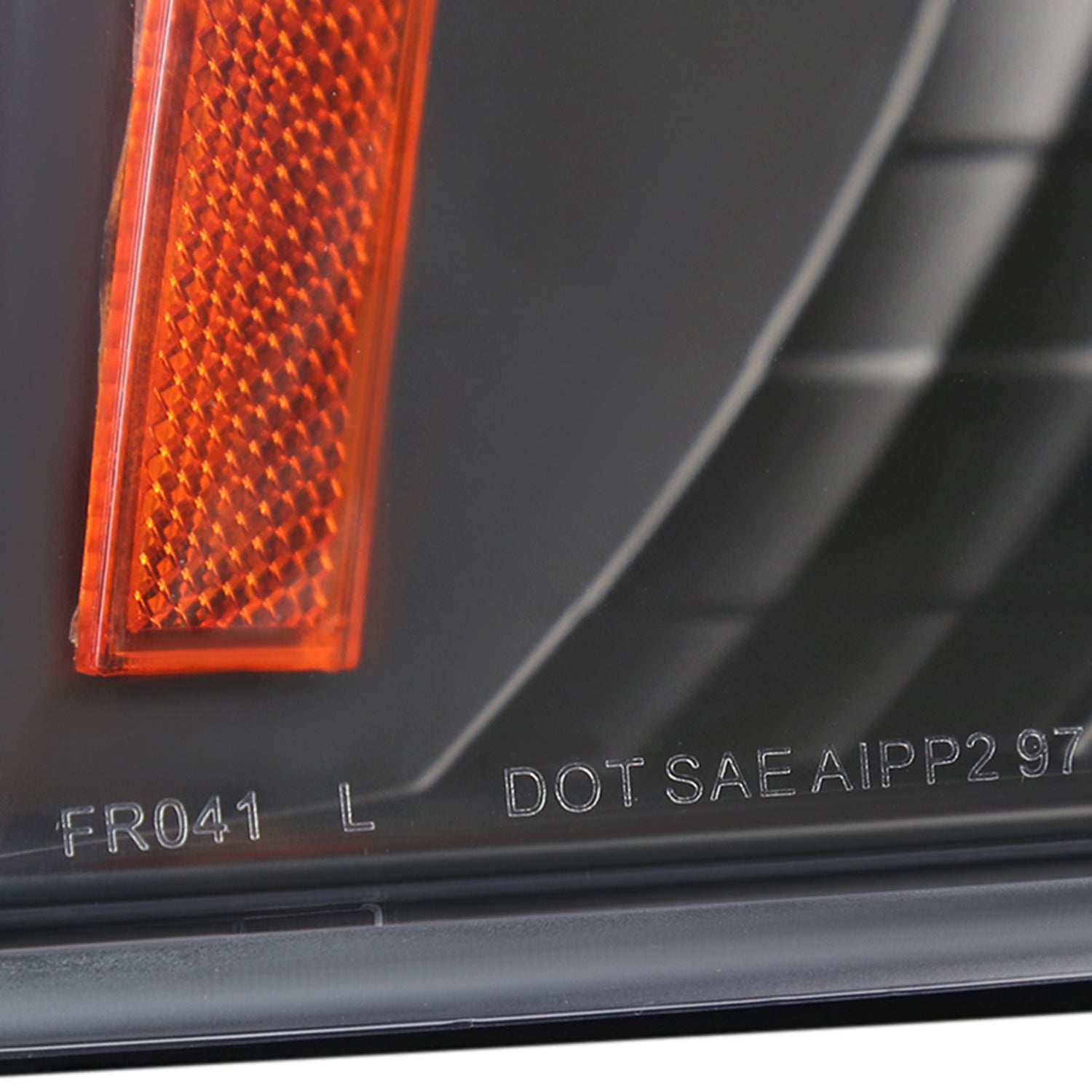 1997-2004 Ford F-150/Expedition Corner Lights Matte Black Housing/Clear Lens