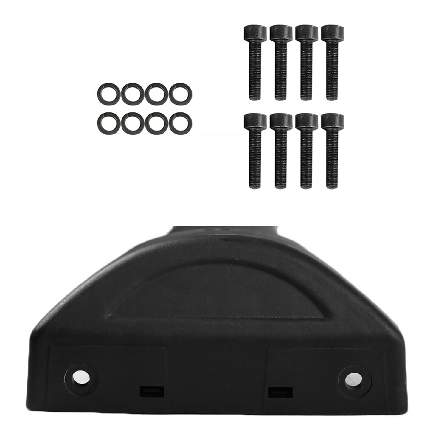 2016-2018 Honda Pilot Black Aluminum Roof Top Rack Cross Bars