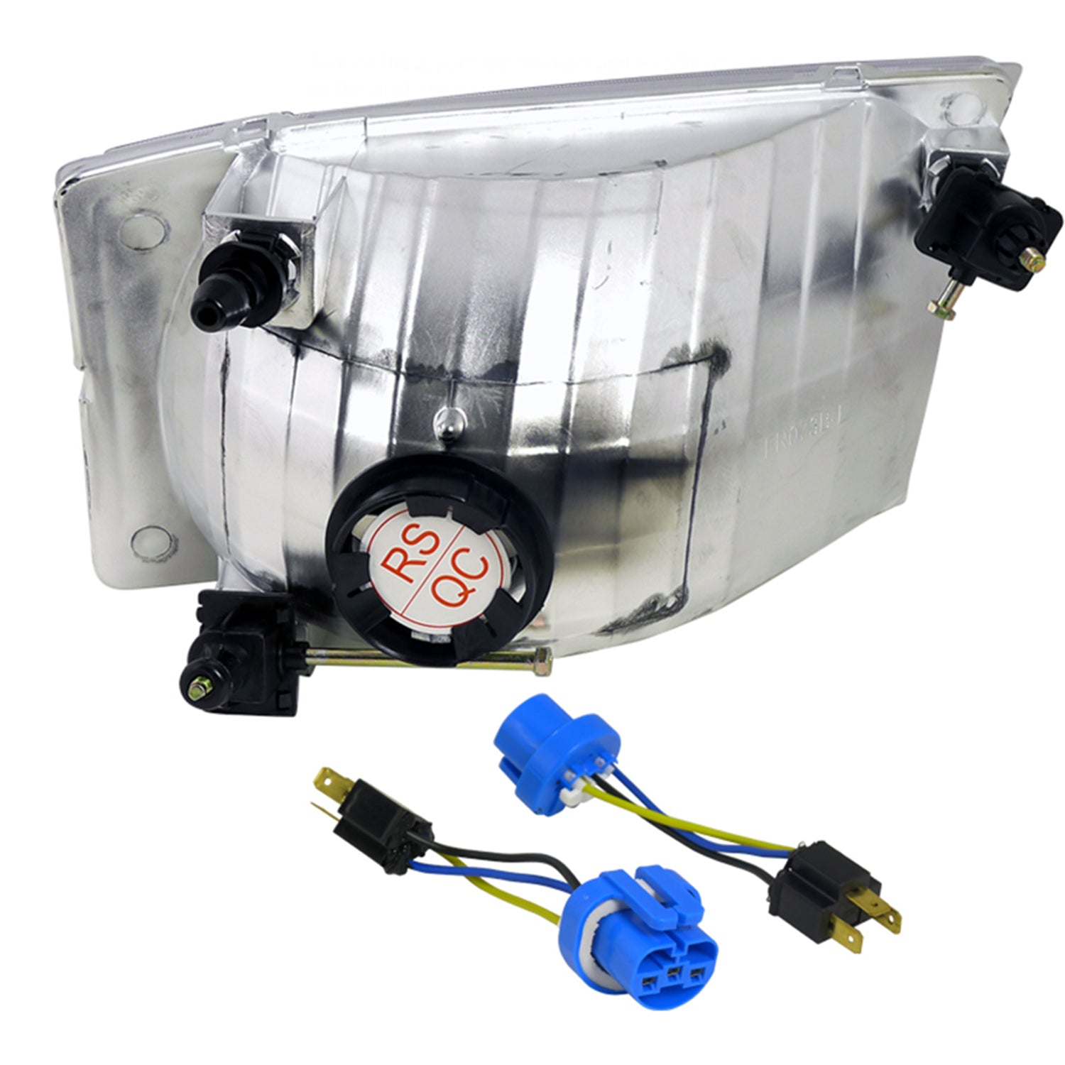 1999-2004 Ford F-250/350/450/550/Excursion Factory Headlights Chrome/Clear