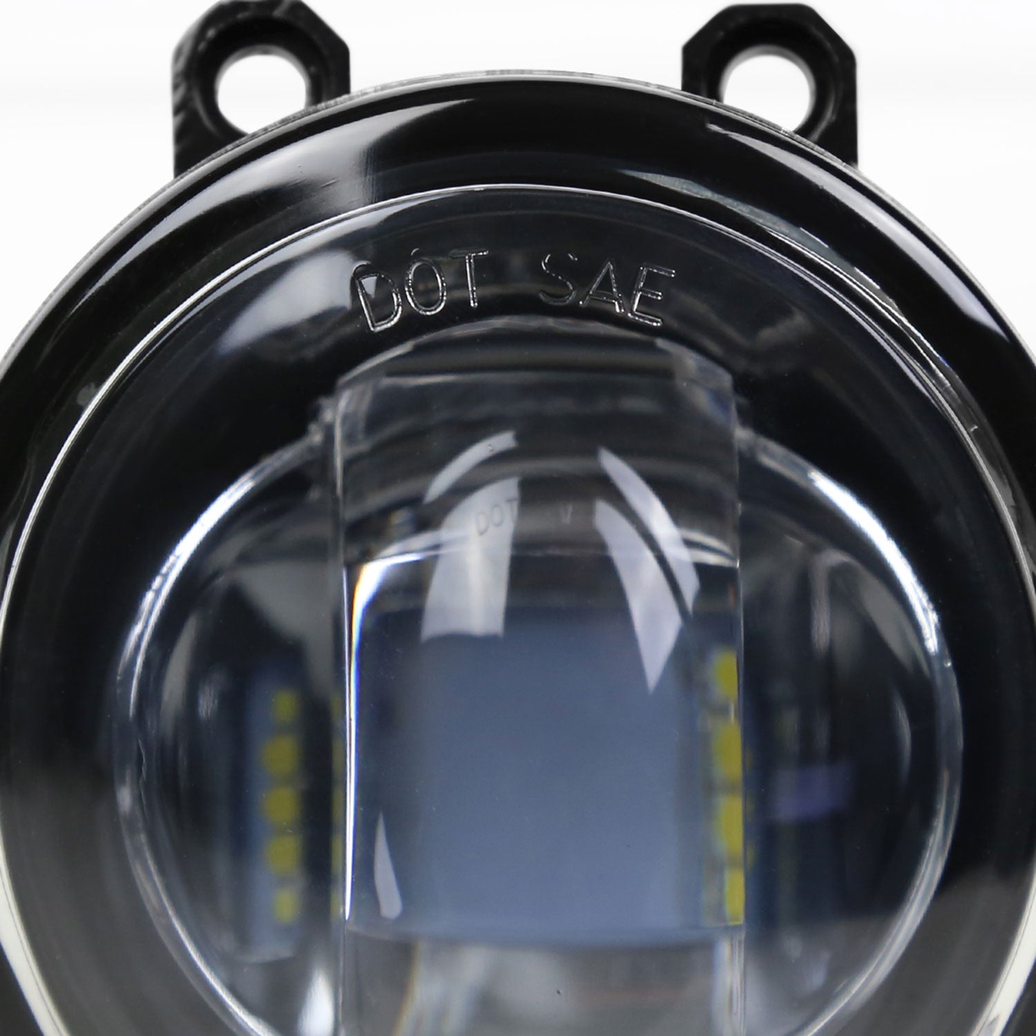 2006-2015 Toyota Lexus SMD LED Projector Fog Lights Kit Chrome/Clear Lens