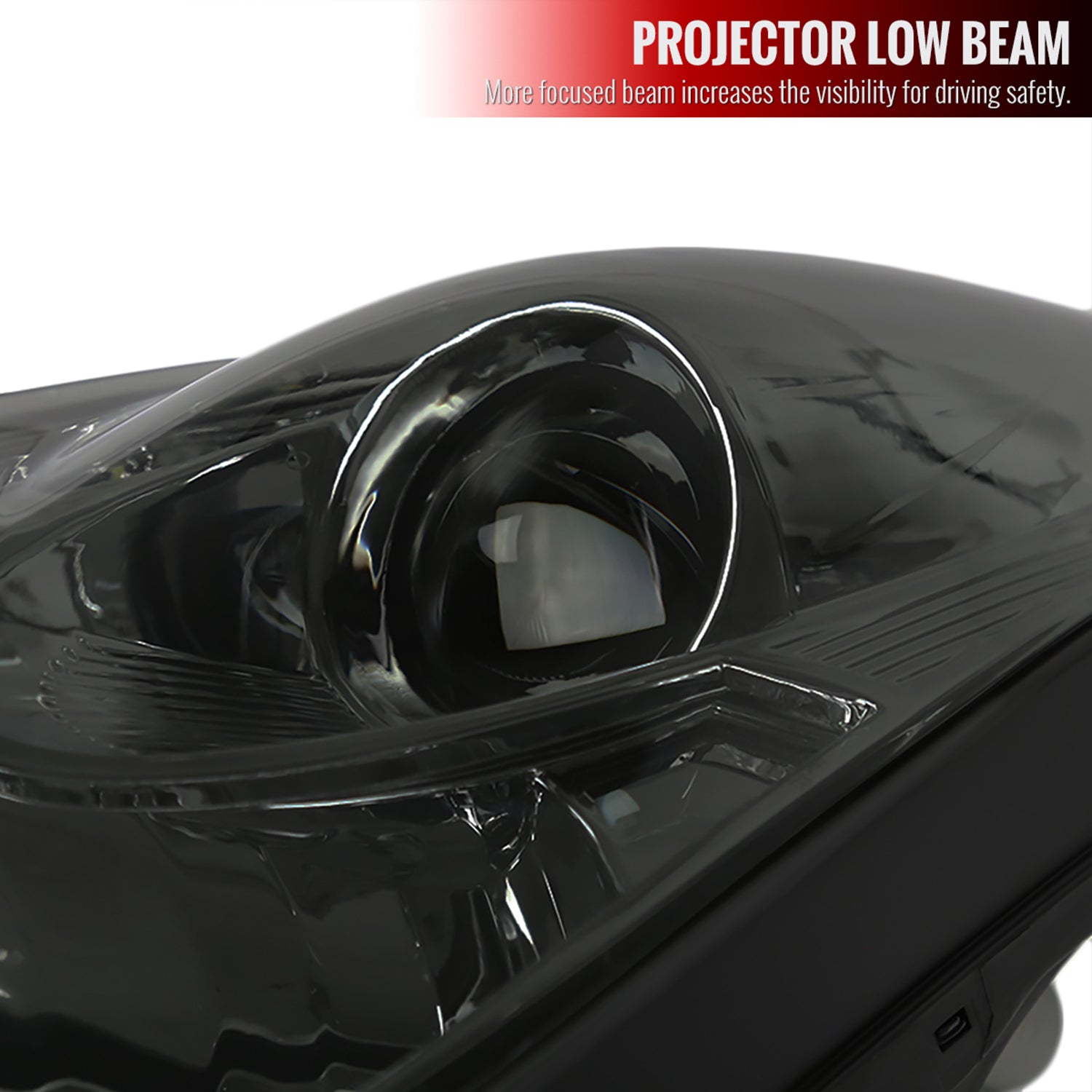 2000-2005 Toyota Celica Projector Headlights SMD LED Light Strip Chrome/Smoke