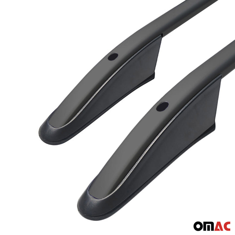 2012-2018 Opel Combo Roof Rack Rails Side Rails Black