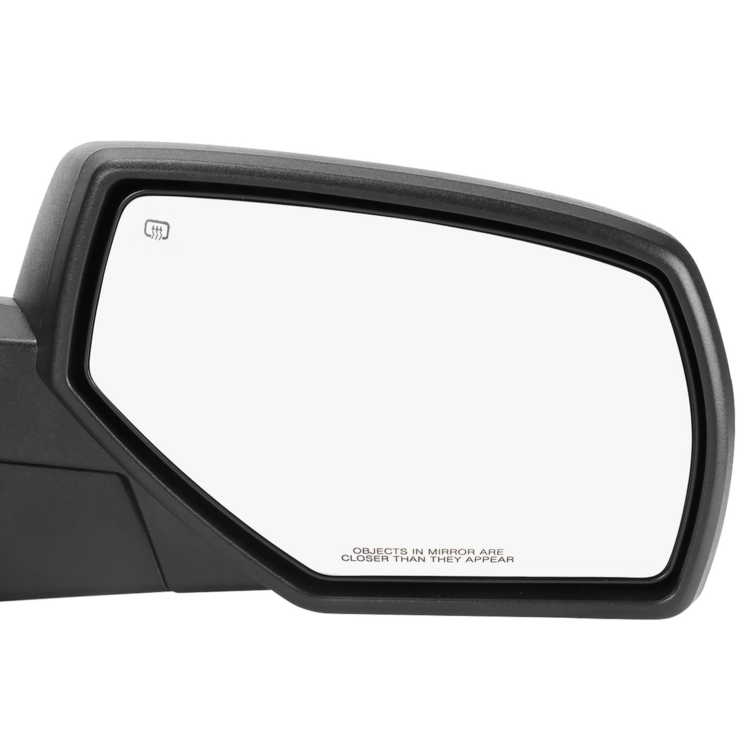 2014-2018 Chevy Silverado/GMC Sierra Matt Black Heated Side Mirror Passenger