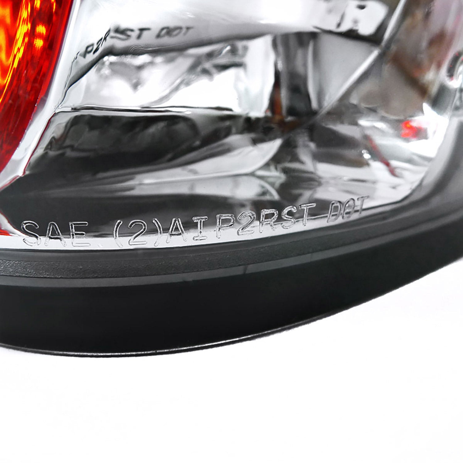 2001-2005 Ford Ranger Tail Lights Chrome Housing/Clear Lens