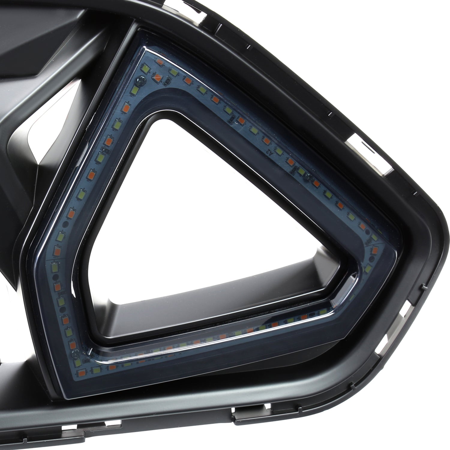 2018-2023 Ford Mustang Shark Hood Grille w/Sequential LED Turn Signal Lights