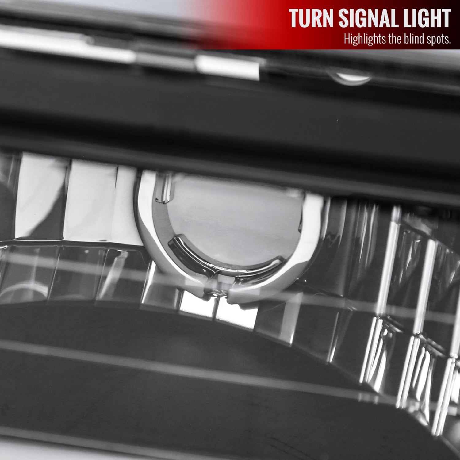 1994-1998 GMC C10/Sierra/Suburban/Yukon Headlights LED &Corner Lights Black