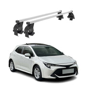 2019-2026 Toyota Corolla Hatchback Roof Rack Cross Bars Silver