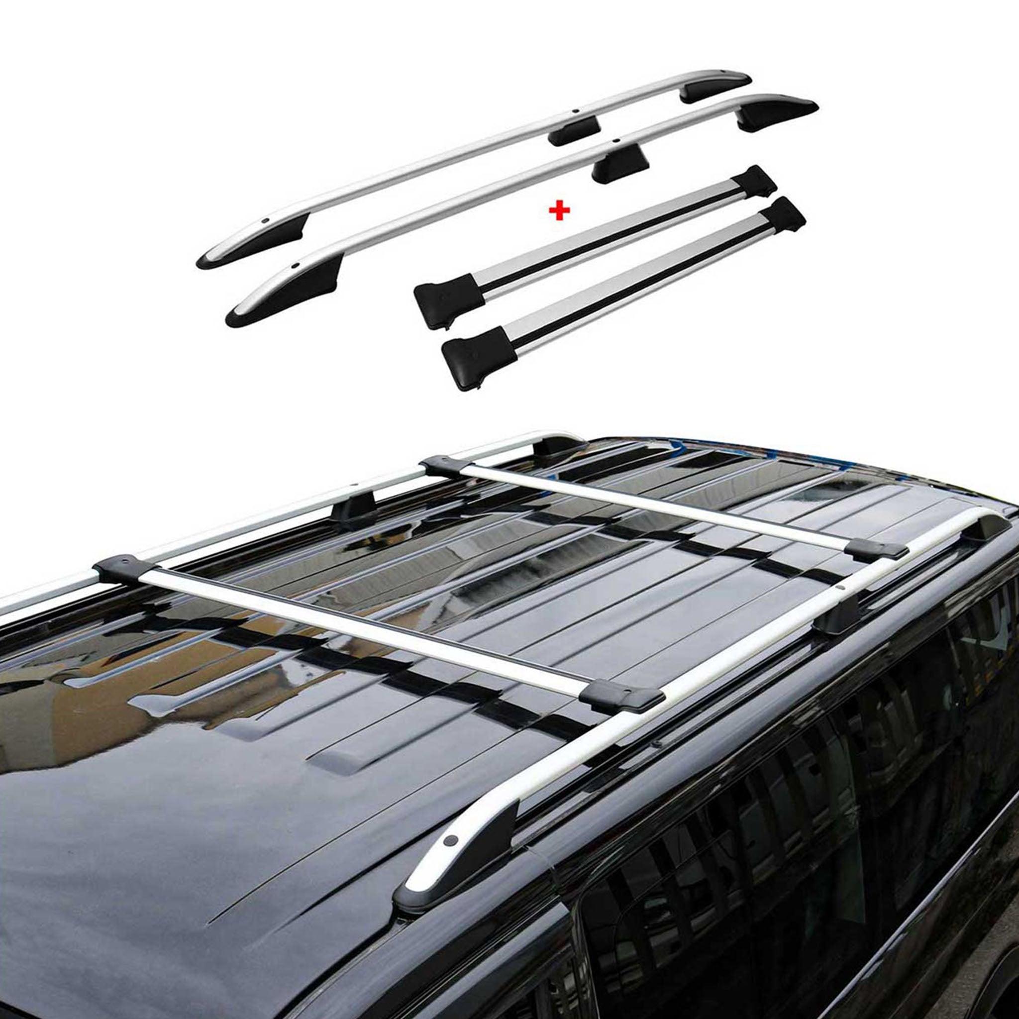 2006-2013 Land Rover Range Rover Sport L320 Roof Racks & Roof Rack Rails Silver