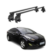 2011-2016 Hyundai Elantra Sedan Roof Rack Cross Bars Black