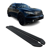 2003-2008 Infiniti FX35 Running Boards Side Steps Black