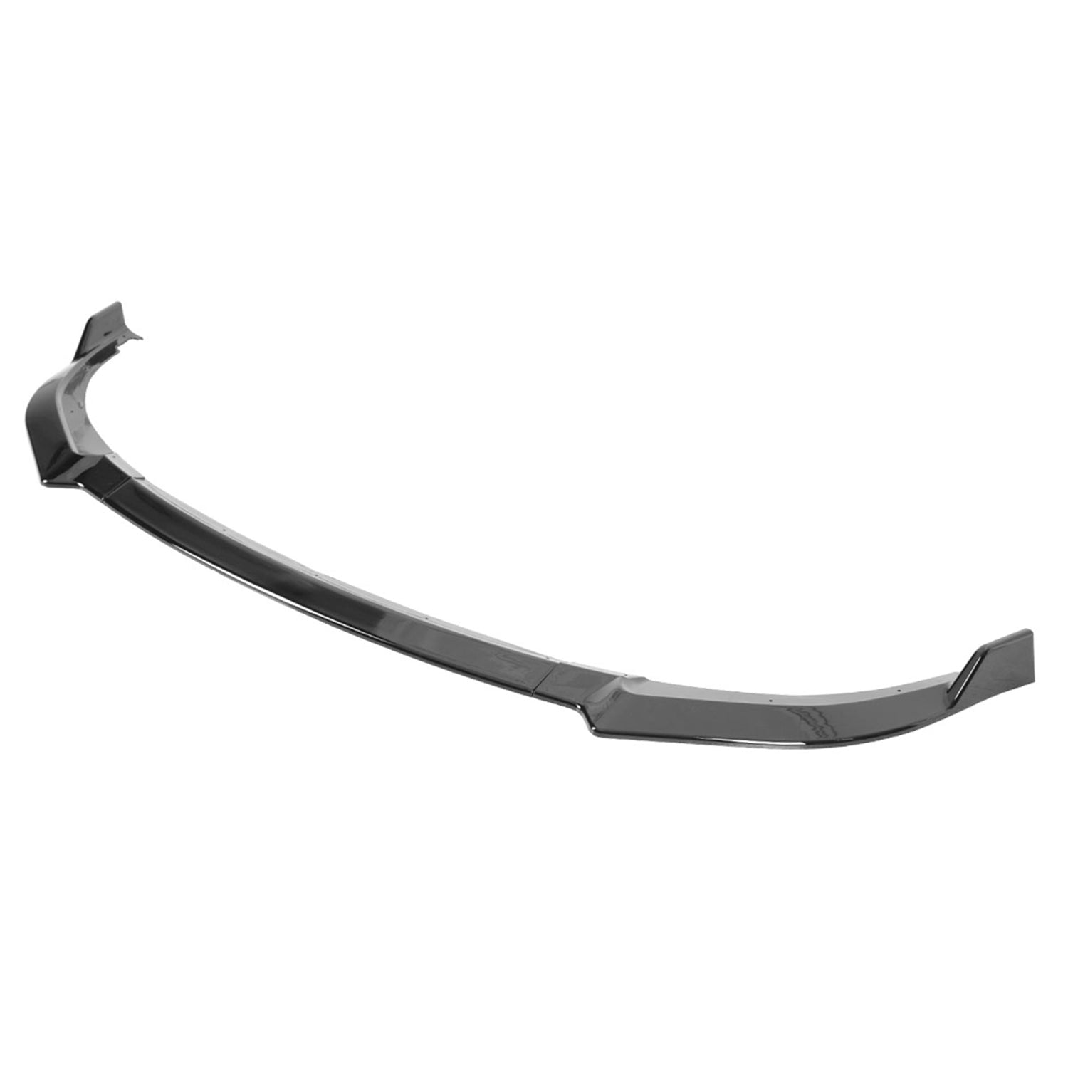 2018-2021 Kia Stinger Glossy Black 3Pcs Front Bumper Lip Splitter Kit