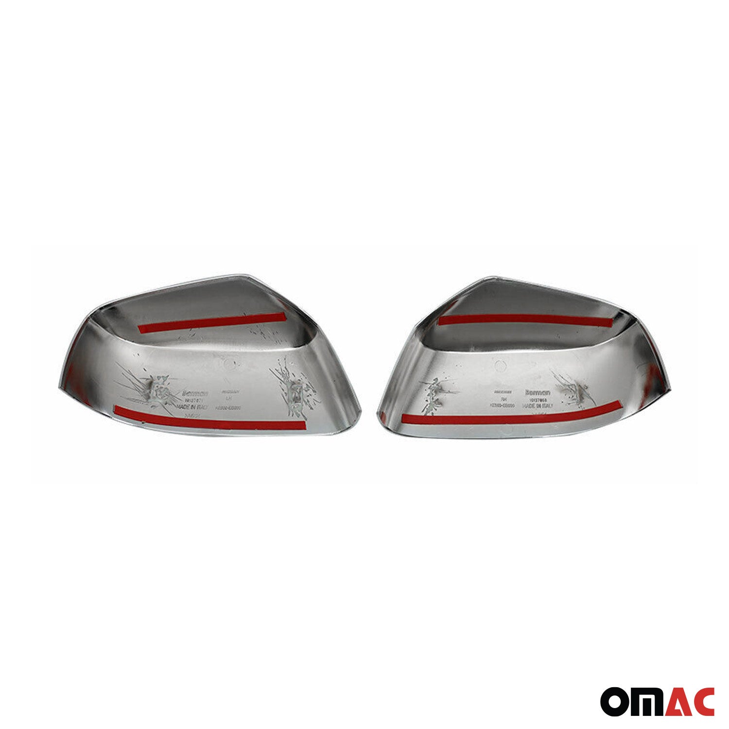 2005-2012 Nissan Pathfinder Side Mirror Cover Caps Stainless Steel Silver 2 Pcs