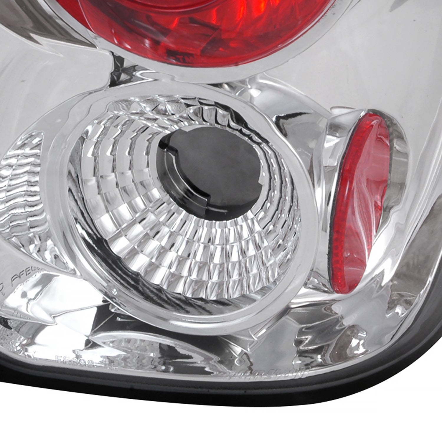1998-2001 Ford Explorer Mercury Mountaineer Tail Lights Chrome/Clear Lens