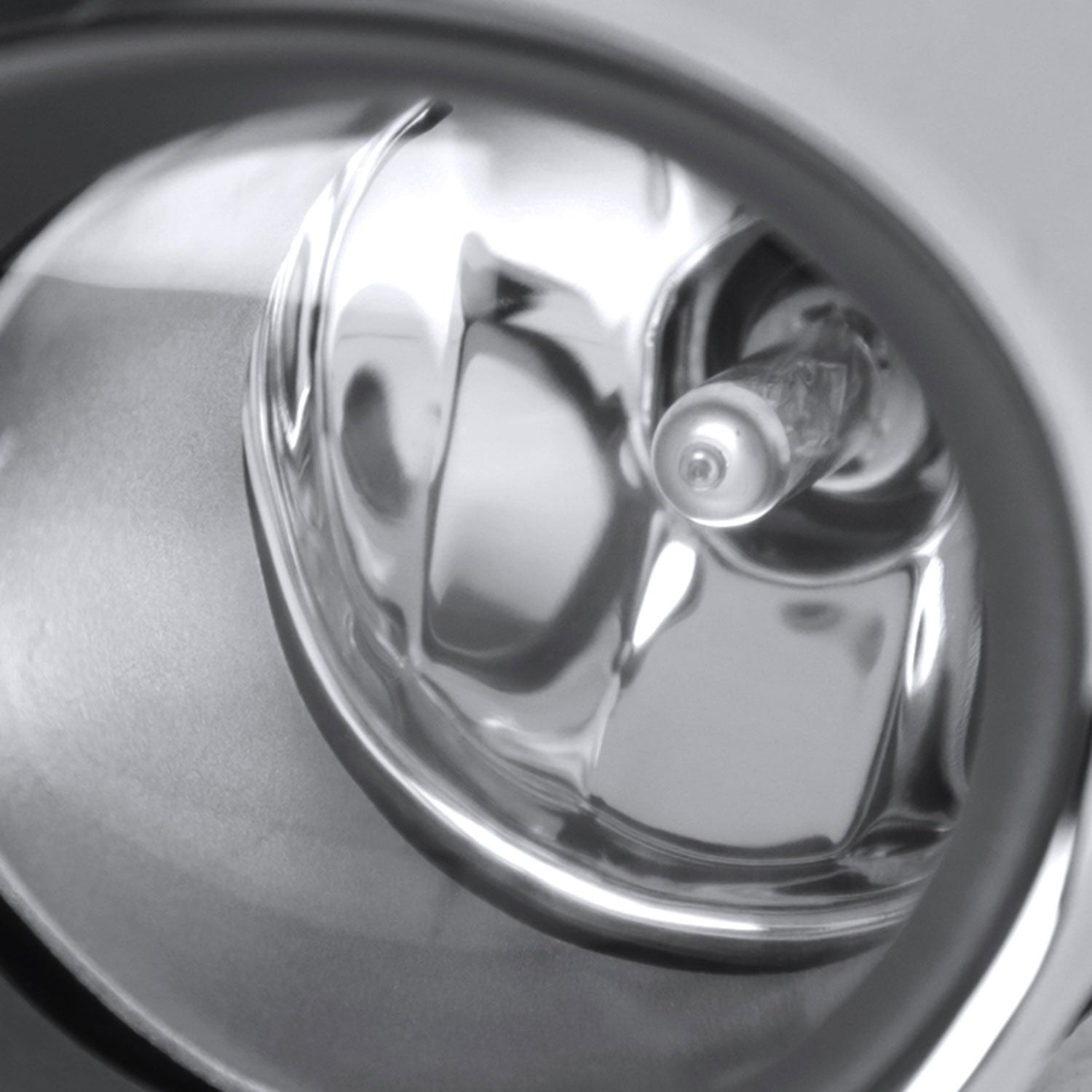 2012-2014 Toyota Camry H11 Fog Lights Kit Chrome Housing/Clear Lens