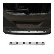 2016-2026 Mercedes Metris Rear Bumper Guard Stainless Steel Brushed with Plastic