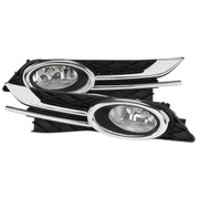 2014-2016 Honda Odyssey H11 Fog Lights Kit Chrome Housing/Clear Lens