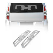 2014-2019 RAM ProMaster City Trunk Tail Light Trim Frame Chrome Silver 2Pcs