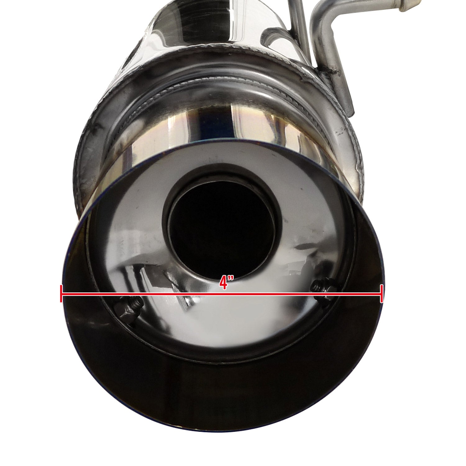 2012-2017 Scion FRS/ BRZ/ Toyota 86 Dual Muffler Catback Exhaust Burnt Tip