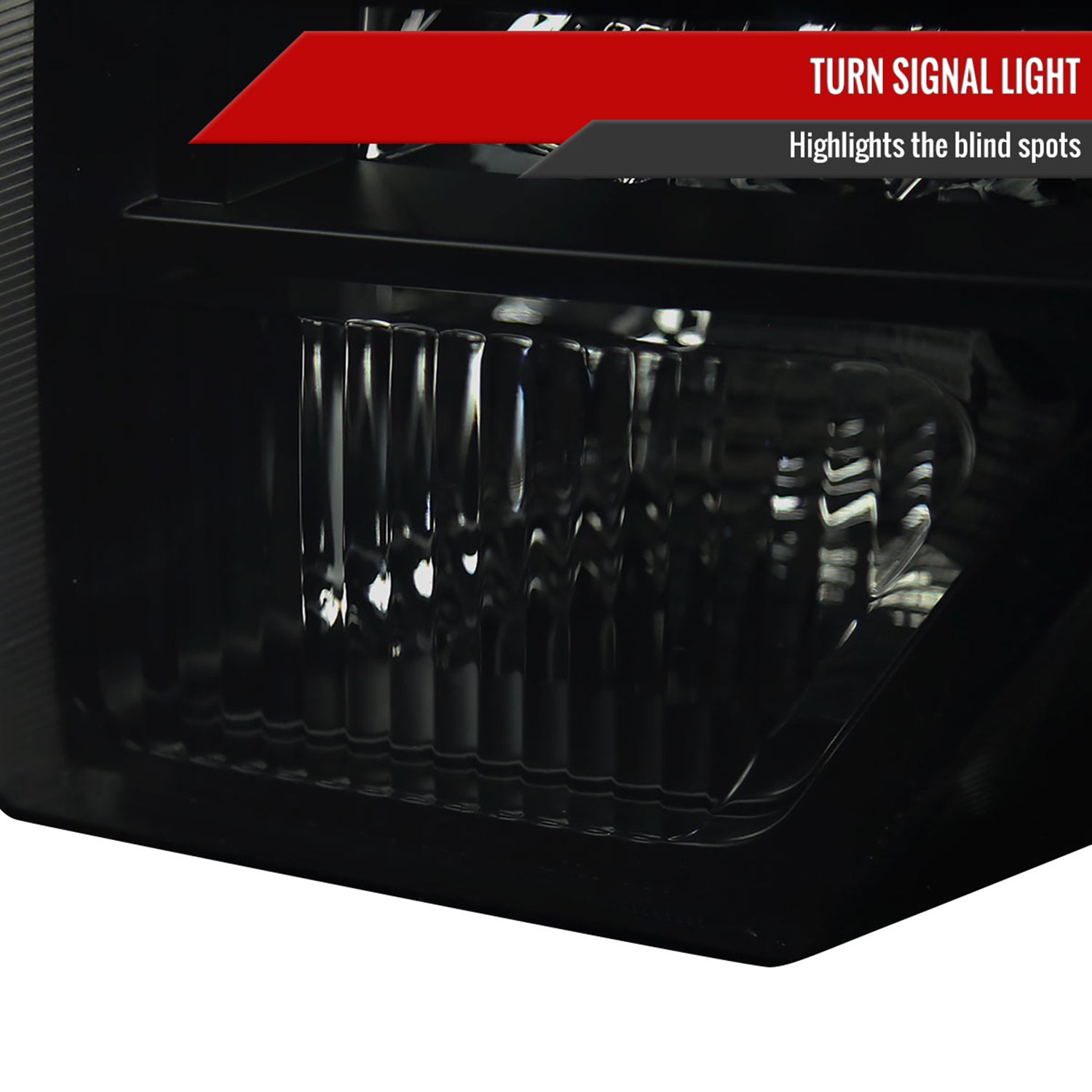 2009-2014 Ford F-150 Projector Headlights w/ LED Light Strip Black/Smoke Lens