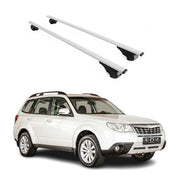 2009-2013 Subaru Forester Roof Rack Cross Bars Silver