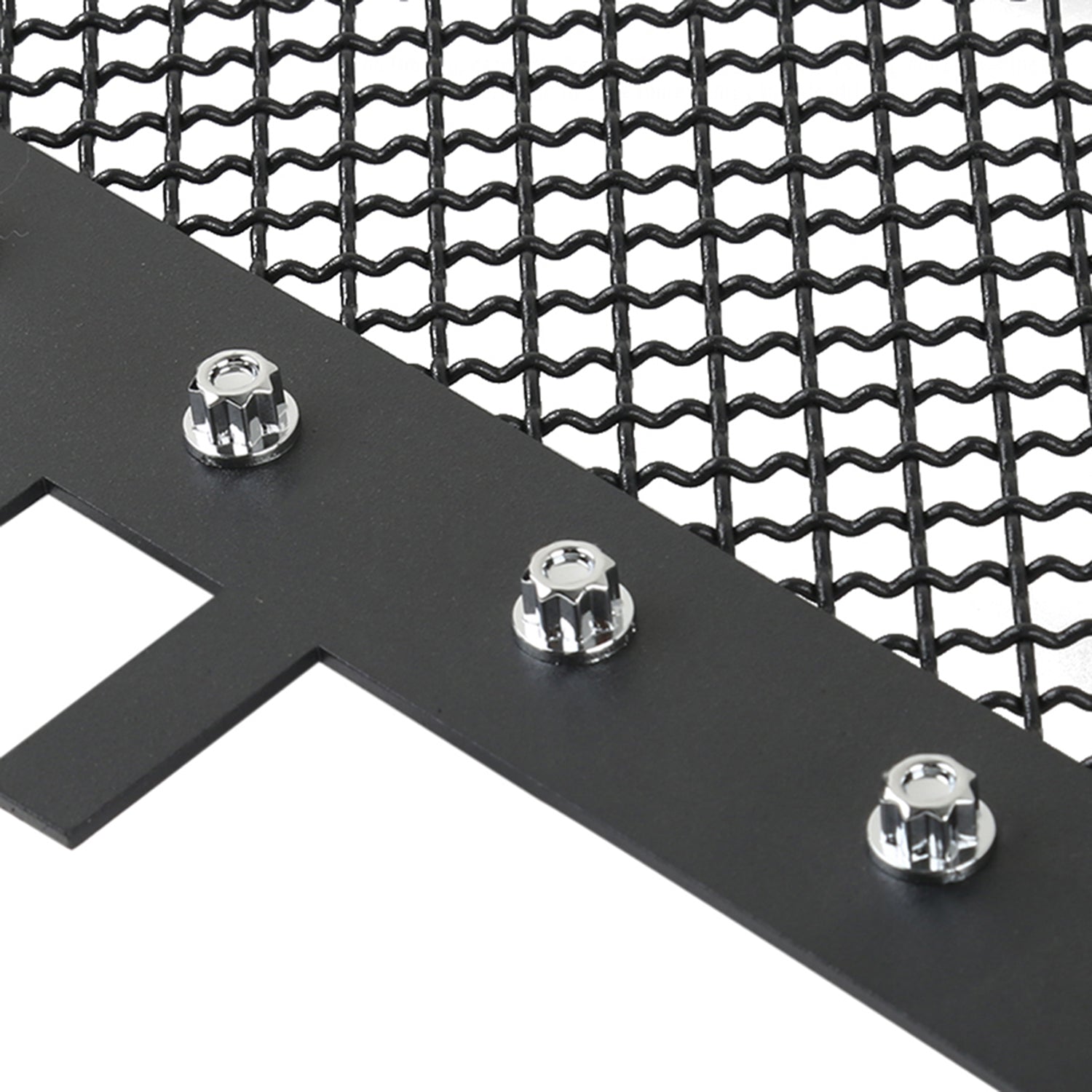 2014-2015 GMC Sierra 1500 Rivet Style Black S.Steel Mesh Grille Insert
