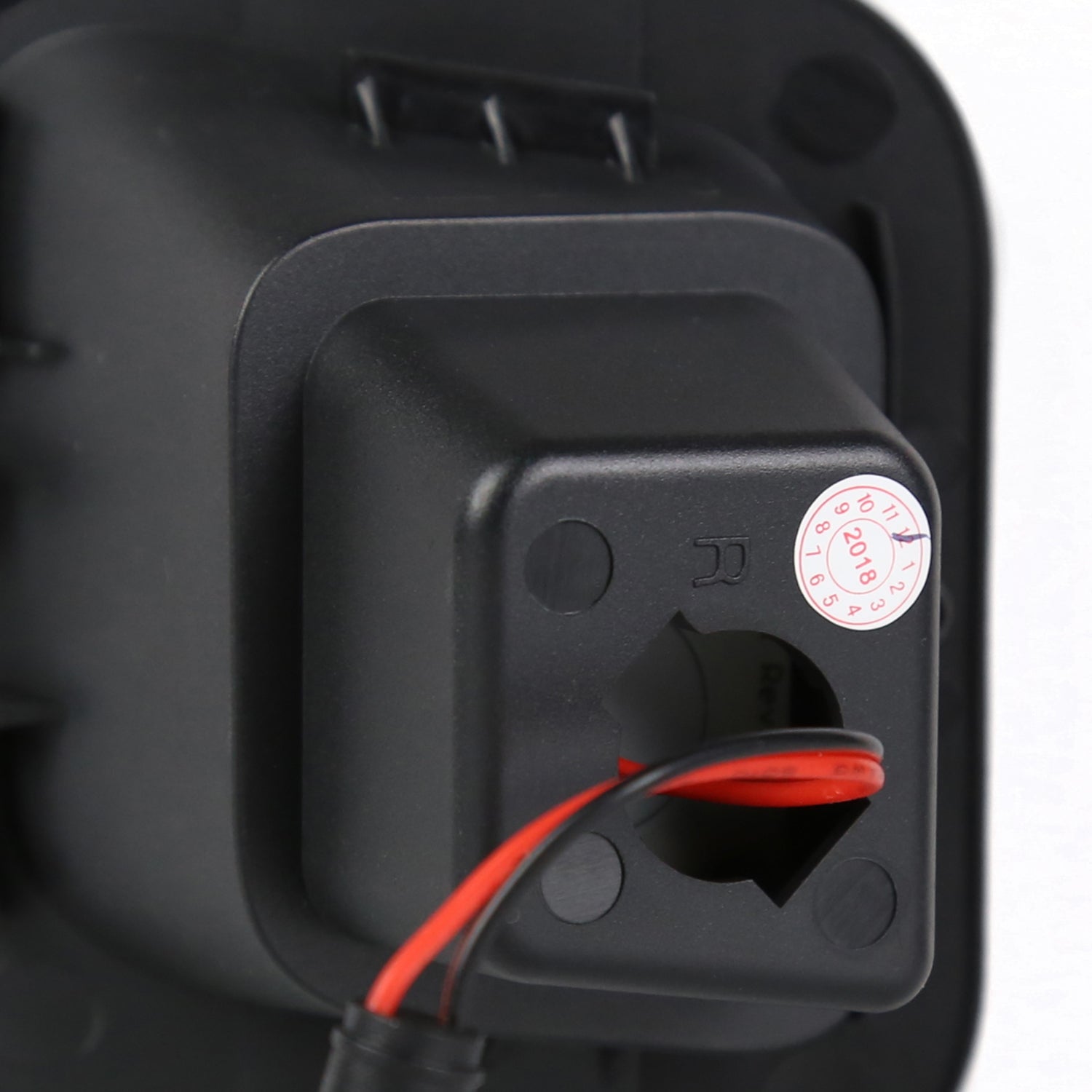 2003-2018 Dodge RAM 1500 2500 3500 Rear LED License Plate Lights Black/Smoke