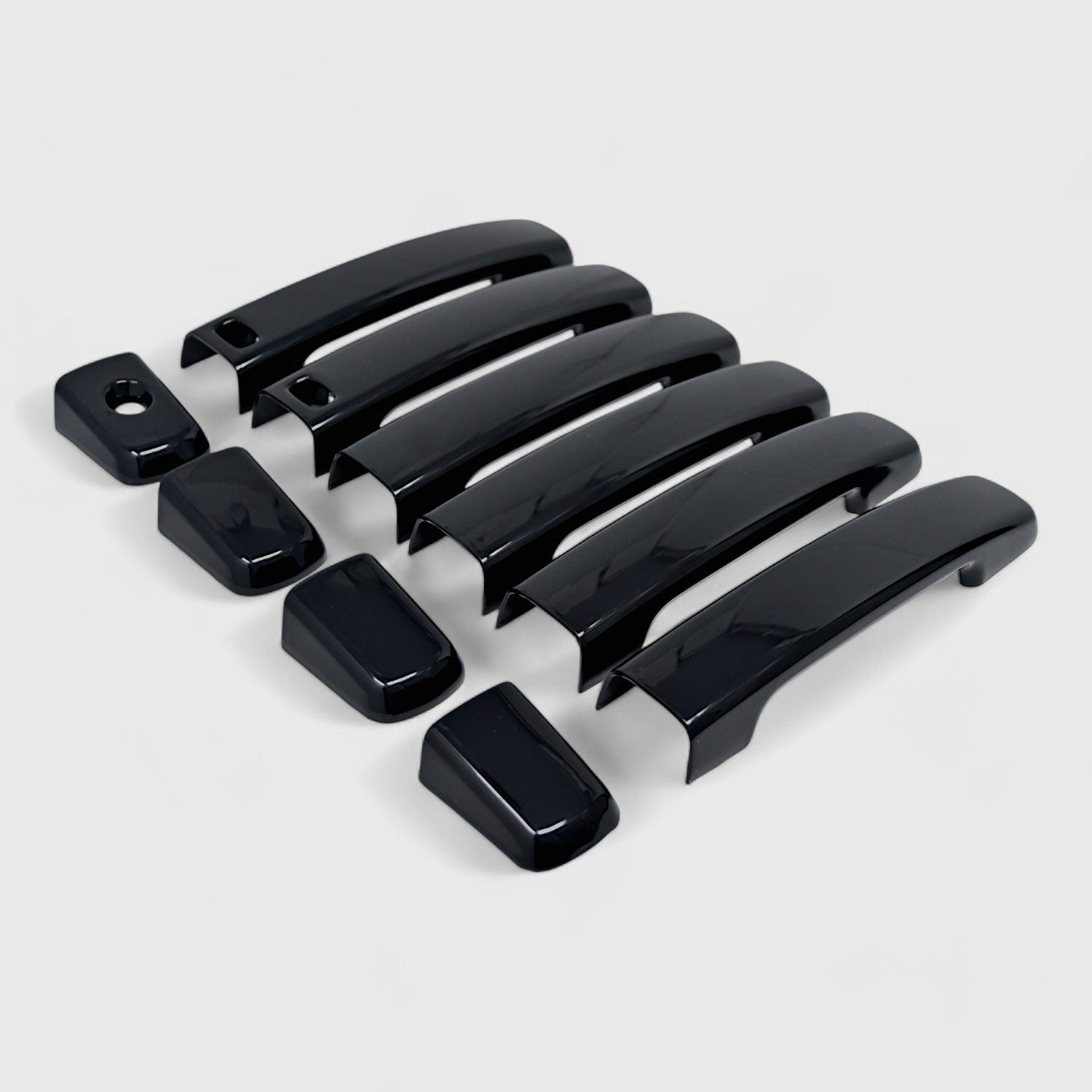 2005-2025 Nissan Frontier Door Handle Cover  4DR ABS Plastic Gloss Black 10 Pcs