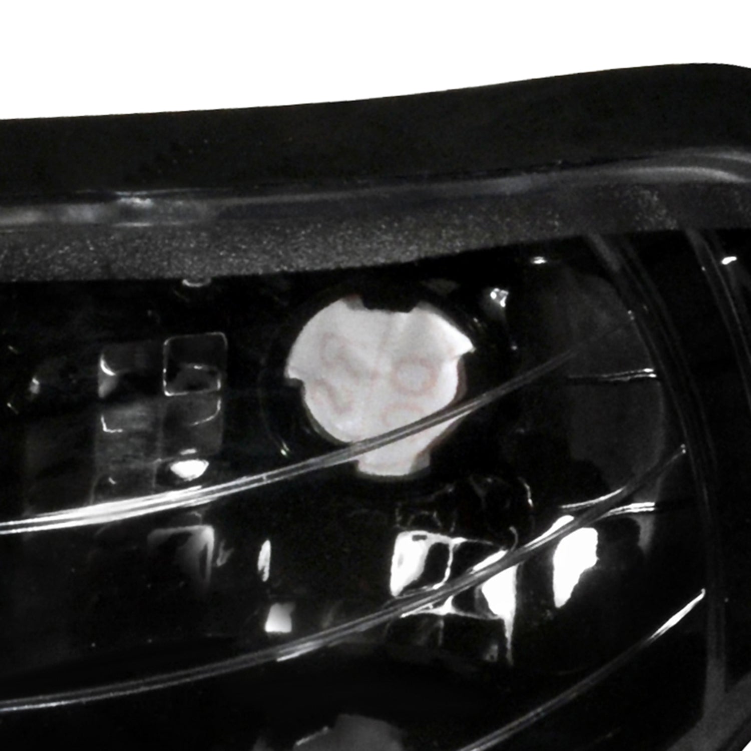 1994-1998 Ford Mustang Corner Parking Turn Signal Lights Amber Matt Black