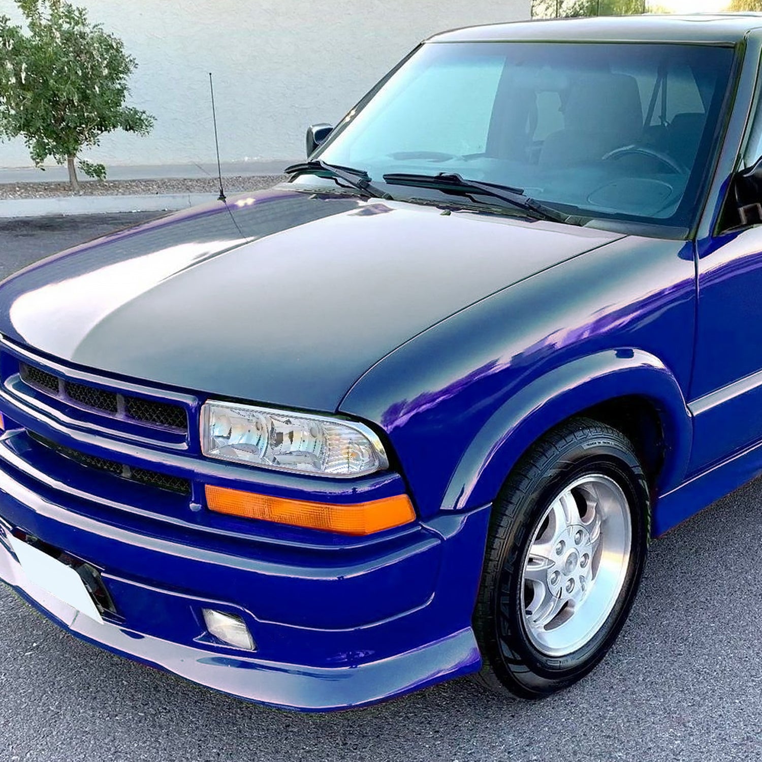 1998-2004 Chevy S10/Blazer Factory Style Headlights Chrome/Clear Lens