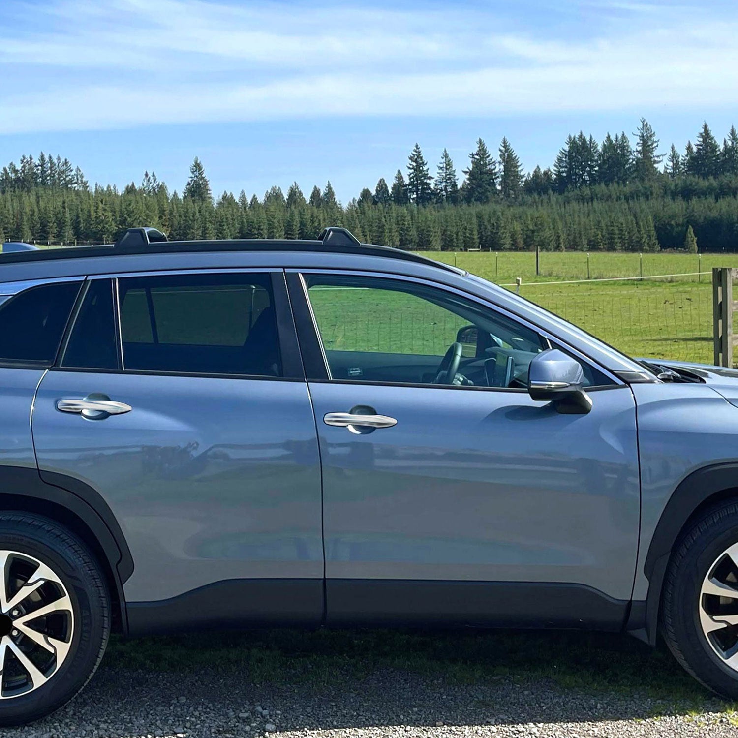 2021-2024 Toyota Venza Door Handle Cover Chrome 4Pcs ABS Plastic